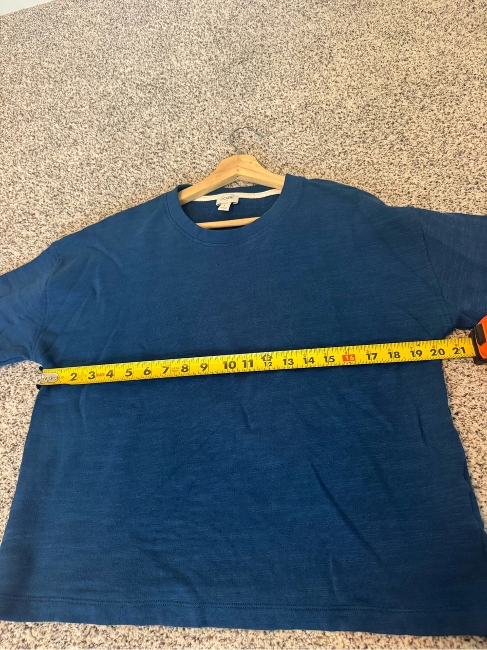 J. Crew Navy Blue Crew Sweatshirt